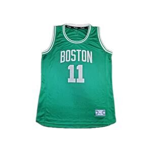 Fanatics Celtics Boston Kids Size XL Kylie Irving #11 Jersey Green White Za2-38